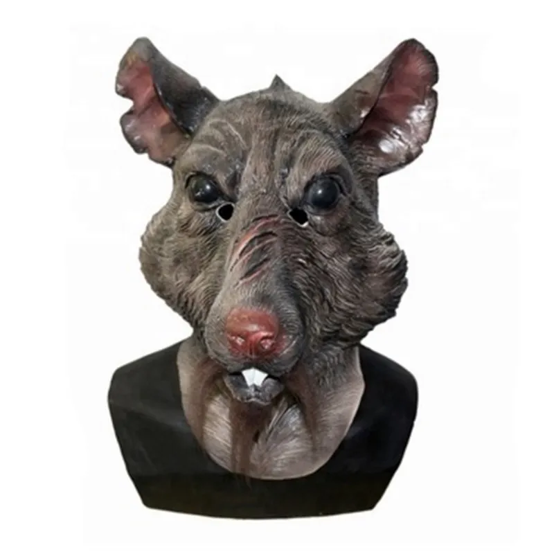 

Full Head Overhead Teenage Mutant Ninja Turtles Movie Character Prop Animal Latex Rat Splinter Mask