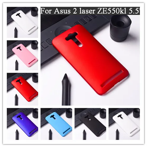 

New Hot Rubber Hard Back Cover Case For ASUS ZenFone 2 Laser ZE550KL 5.5''cover Case For ASUS 2 Lazer ZE550KL 5.5'' Case t005