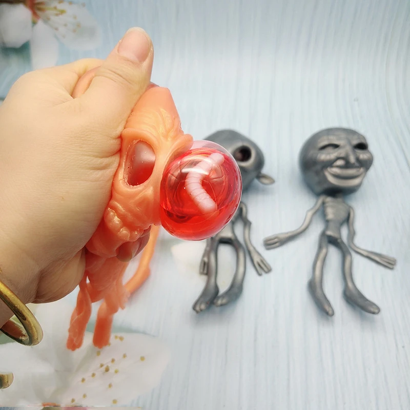 

Funny Alien Squeezing Spoof Toy Tidy Eyeballs To Burst Doll Antistress Trick Gift Drop Shipping