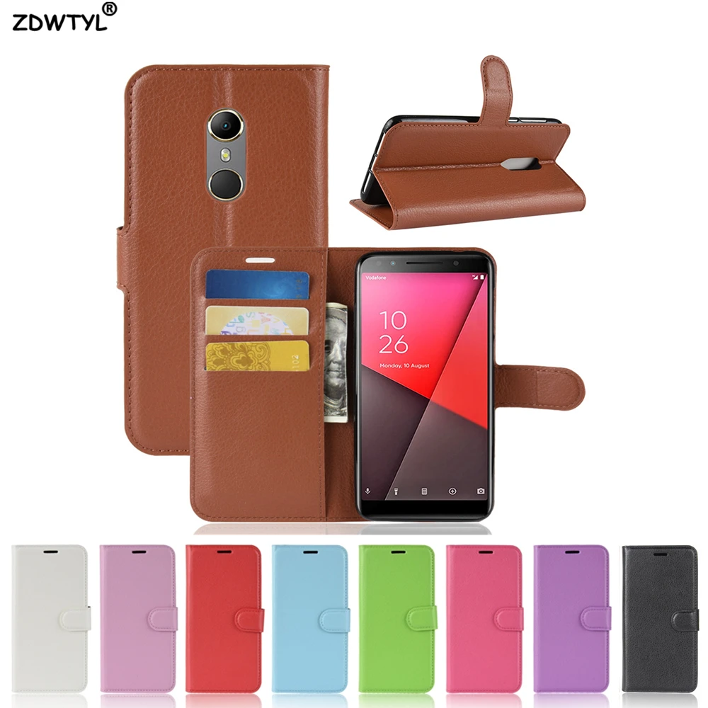 Vodafone Smart N9 Case Vodafone N9 Capas Luxury Wallet PU Leather Phone
