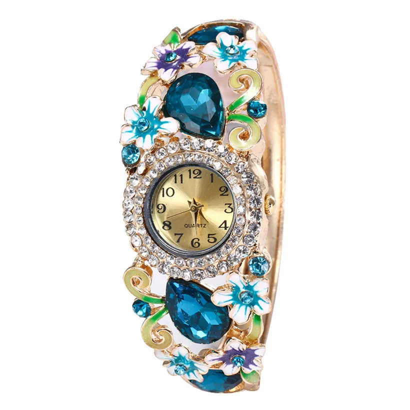 Lvpai брендовые кварцевые часы женские шикарные с позолотой цветок женские наручные часы с браслетом Повседневные Классические часы из
