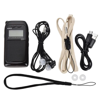 

Mini Portable LCD Display Pocket Radio Fm Am Sw Mw Digital Tuning Radio Receiver HIFI Sound Mp3 Music Player Video