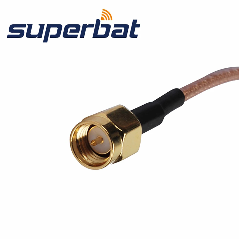 Кабель Superbat с разъемом SMA и штекером MCX RG316 30 см или кабель отрезом по
