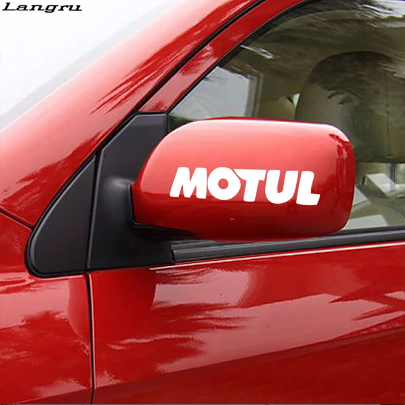 Langru Горячая крутой Motul масло автостайлинг кузова автомобиля виниловые наклейки, переводной рисунок Прямая графика Декор JDM
