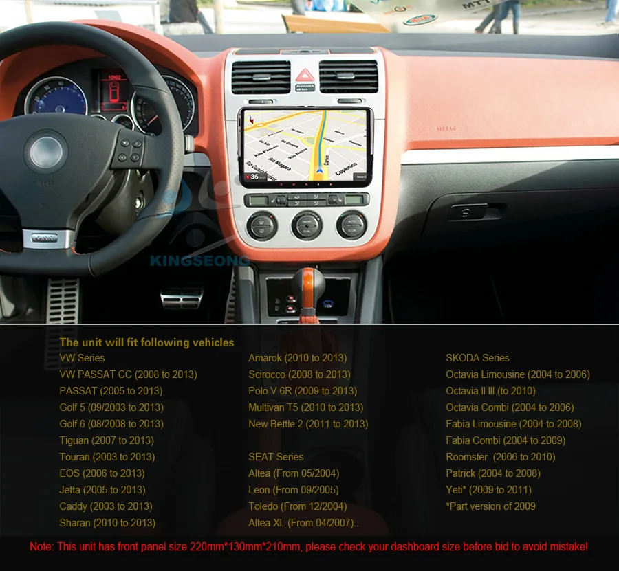 Best 9"Android 7.1 Car Stereo MP3 Player GPS Radio DAB+ for Volkswagen Passat CC Scirocco Jetta Autoradio 3G Wifi obd 2GB RAM BT DVR 16