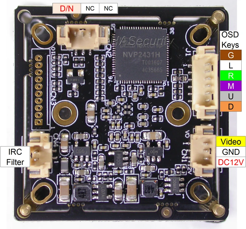 AHD M (720 P) 1/3 &quotsony Exmor CMOS IMX225 Датчик изображения + NVP2431 или XM531 модуль камеры