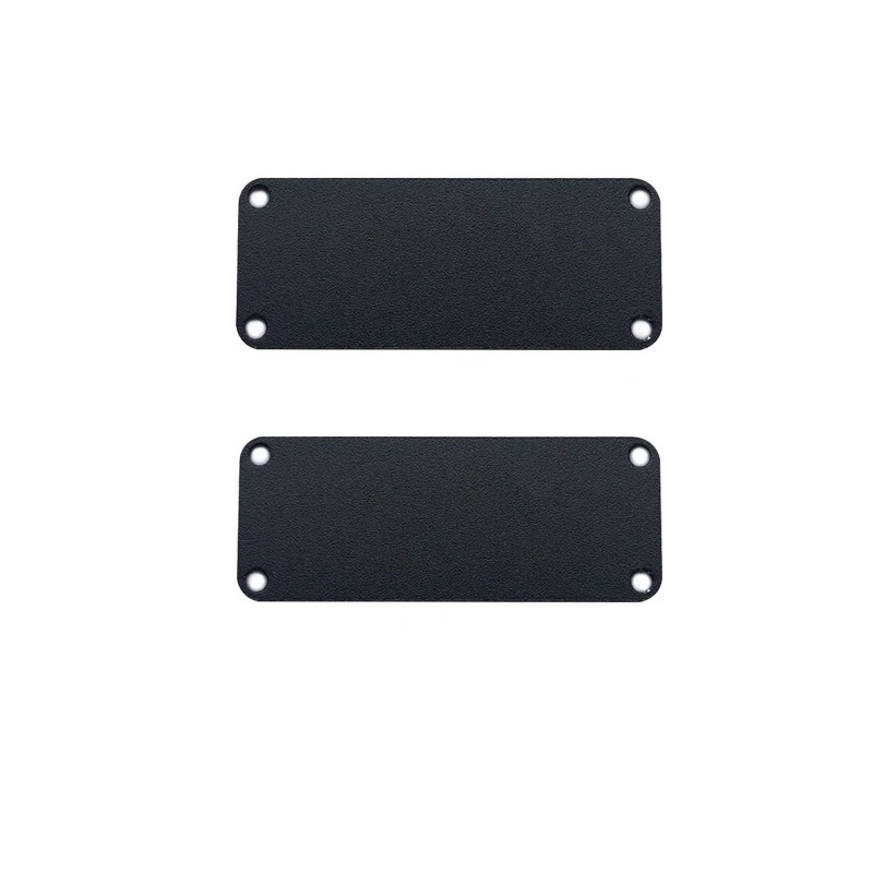 Черный алюминиевый PCB ящик для инструментов Штампованный корпус DIY чехол для электронного проекта 80x50x20 мм для блоков питания