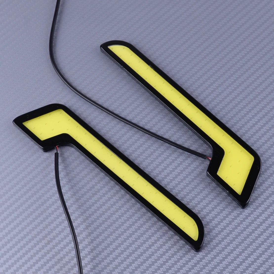 

CITALL High Quality Universal 1Pair 12V 10W White L Shape COB LED Daytime Running Light DRL Fog Lamp Car Auto Accessories