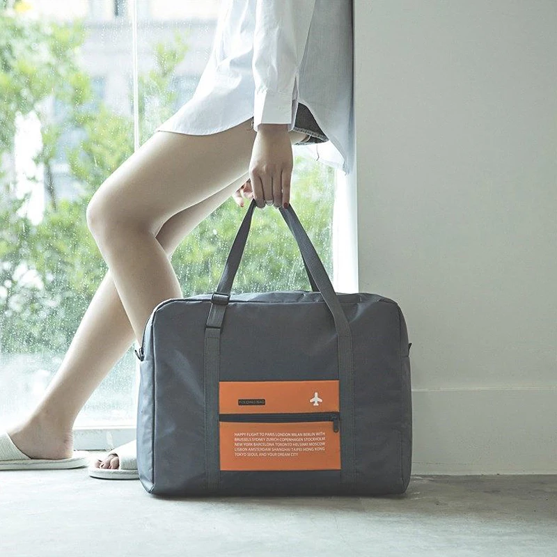 

Convenient and Practical Collapsible Portable Travel Bags Unisex Large Capacity Totes Luggage Bag Carry on Handbags Weekend Bags
