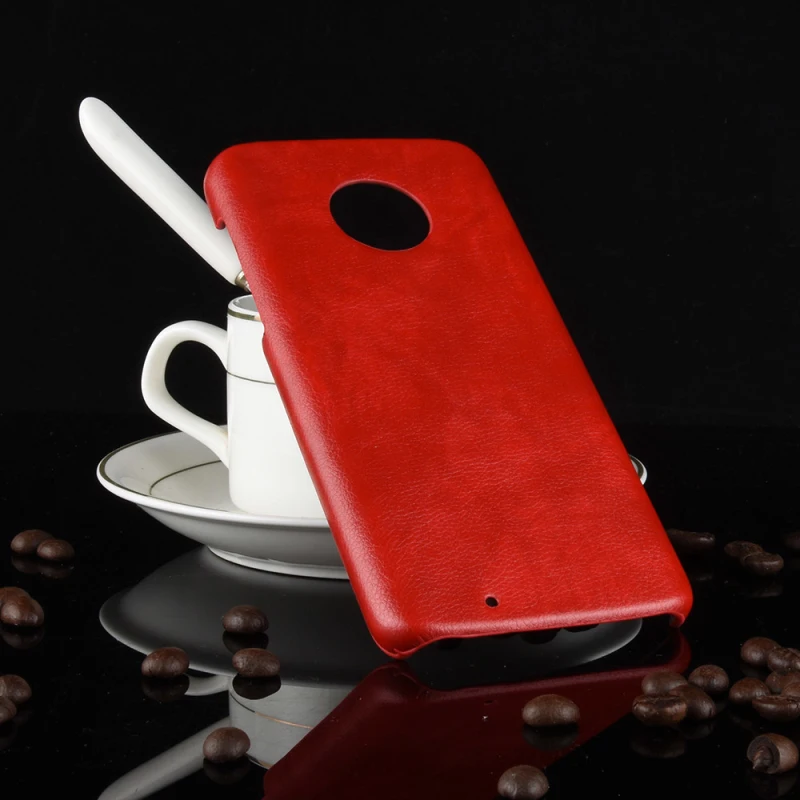 MOTO G6 G6Plus Litchi pattern PU leather+PC hard case_91