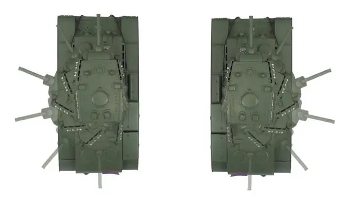 Радиоуправляемый 1:16 масштаб 2,4 Ghz KV-1 советский тяжелый танк RC боевой танк дым и звук(металлическая шестерня и треки