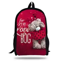 Calopaker 16-inch Mochila Infantil Tatty Teddy Me To You Bear Backpack Children School Bags For Teenage Girls Backpack Kids