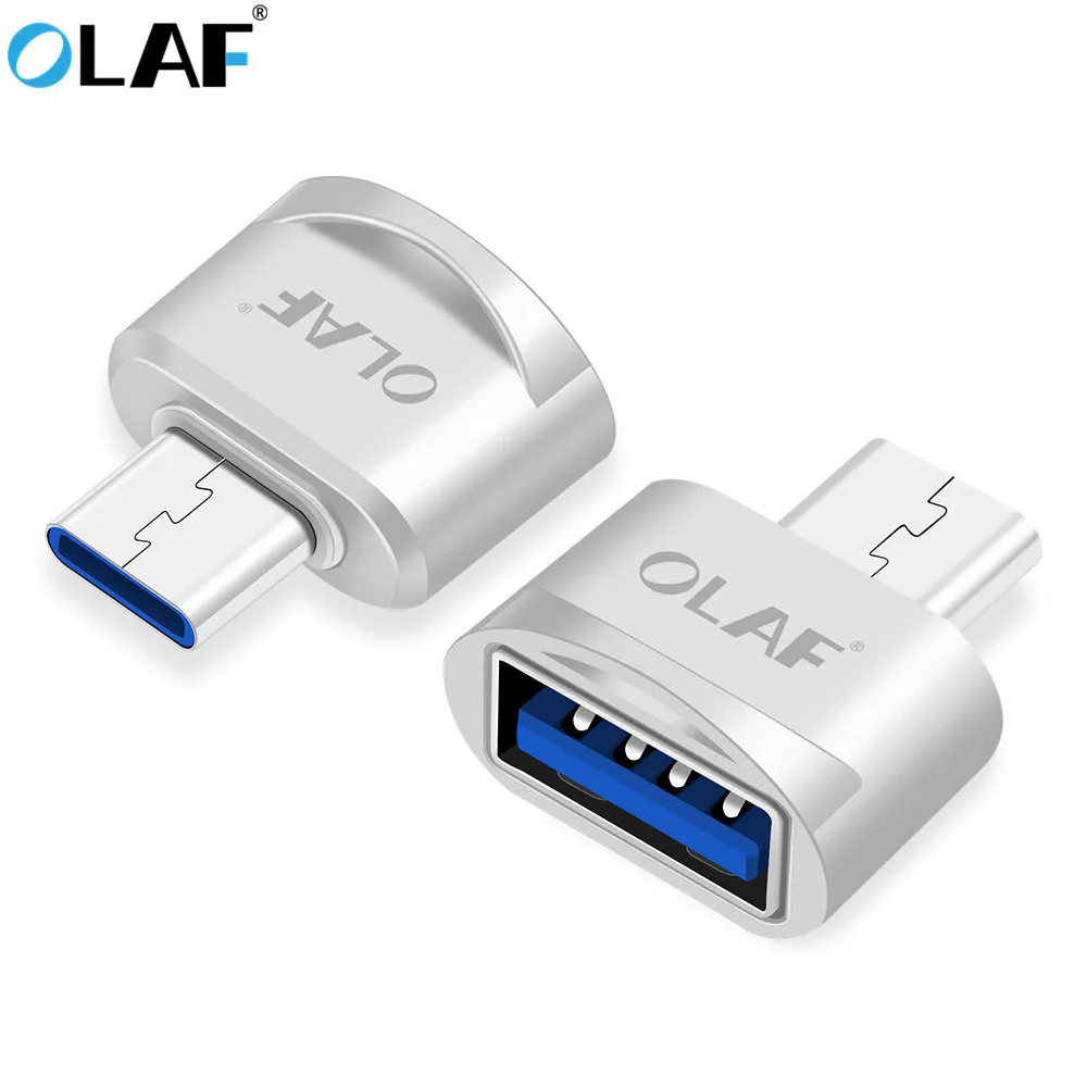 Олаф USB женщина к USB-C Тип C 3 1 OTG Мужской адаптер данных для samsung S8 LG G6 G5 V20 OnePlus 2 huawei P9