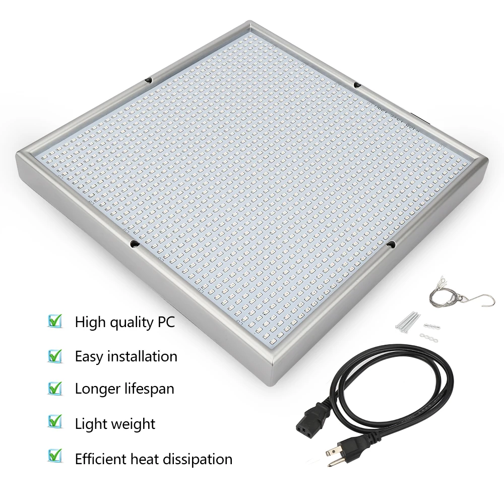  120W LED Grow Panel Light Full Spectrum 1365leds Growth Phyto Lamp for indoor Plants Hydroponics fl - 32902878534