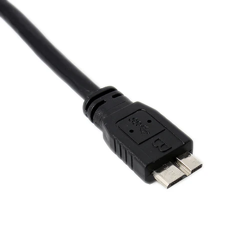 Черный двойной кабель A Micro B USB 3 0 Y для usb концентратора Sumsang Galaxy S5 Note 3|usb 3.0 y|micro-b usby