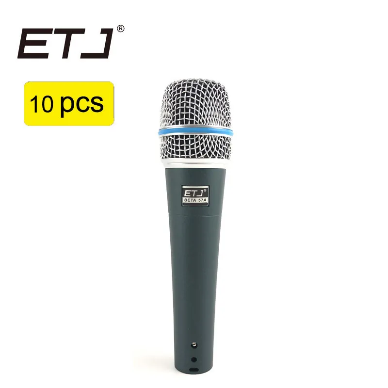 

Free shipping New Top quality Studio BETA 57 57A Clear Sound Handheld Wired Karaoke Professional Microphone Mic