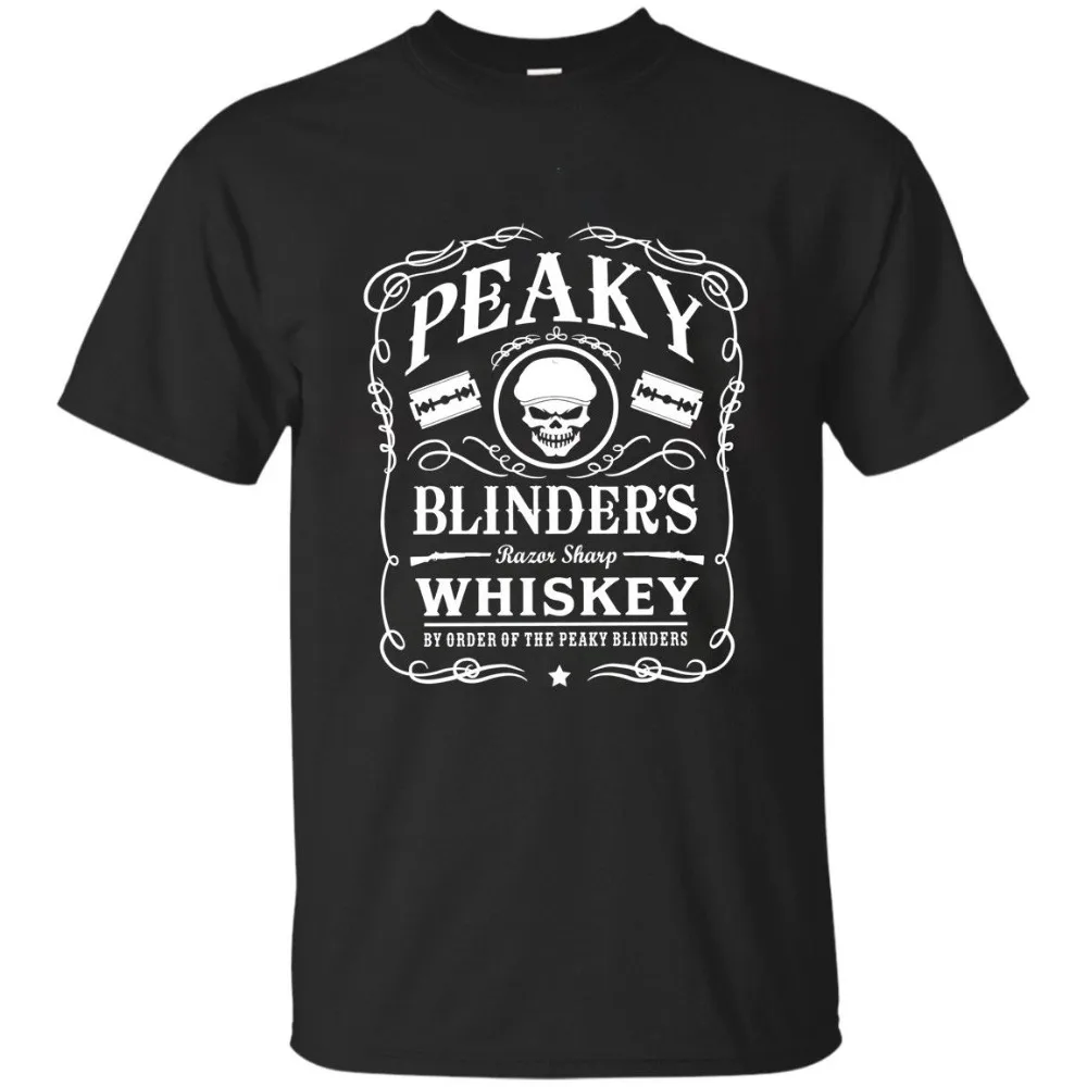 Лидер продаж модная футболка с надписью Peaky Blinders | Мужская одежда