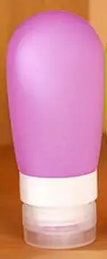 1 шт., эмульсионный пресс-бутылка, силиконовая Бутылка для путешествий, портативный шампунь, гель для душа, суб-бутылка, небольшой образец, пустой контаитер OK 0875 - Цвет: Фиолетовый