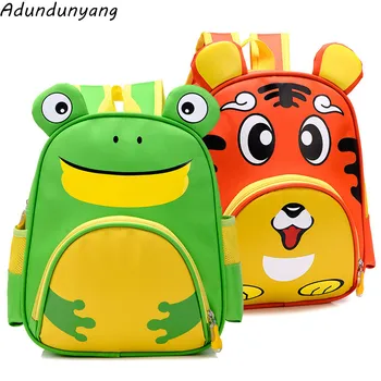 

Boys gilrs Backpacks for Kindergarten animal frog owl Printing Children Backpacks Kids Kindergarten School Bags for Baby Girls