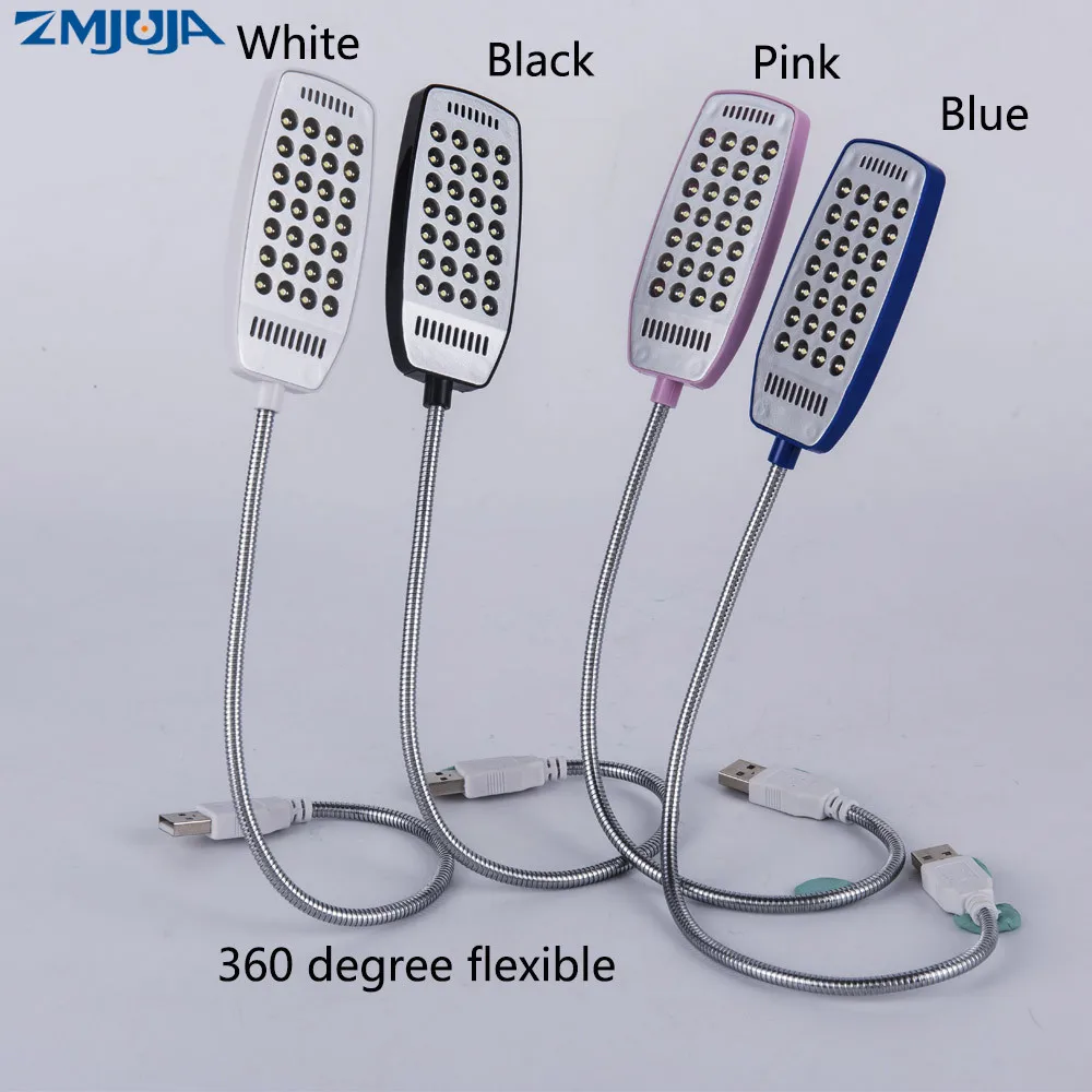  Flexible USB LED reading light 360 Degree Rotating led table lamp Super Bright led book light Campi - 32929447983