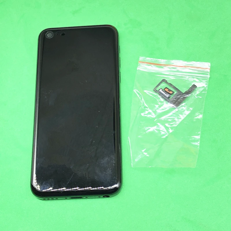 Черный/задняя крышка батареи Корпус для iPhone 5C задняя крышка|Корпусы и рамки