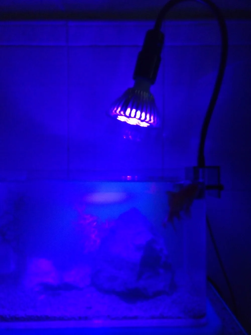PAR30 светодио дный полный спектр коралловых рифов завод расти рыбы в аквариуме Освещение в помещении Fish Tank лампы E27 светодио дный свет