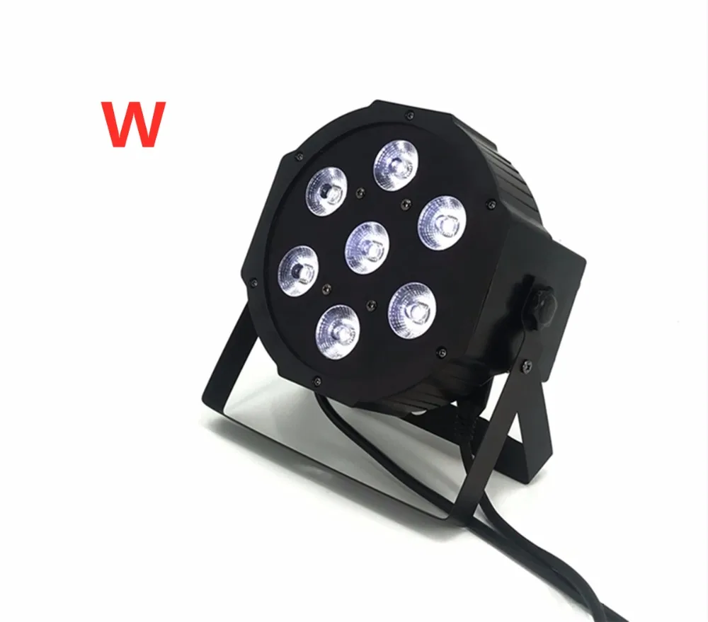 Светодиодный 12X18 Вт RGBWA УФ-свет 6в1 светодиодный DJ мыть свет сценический прожектор dmx светодиодный par свет 7X18 Вт