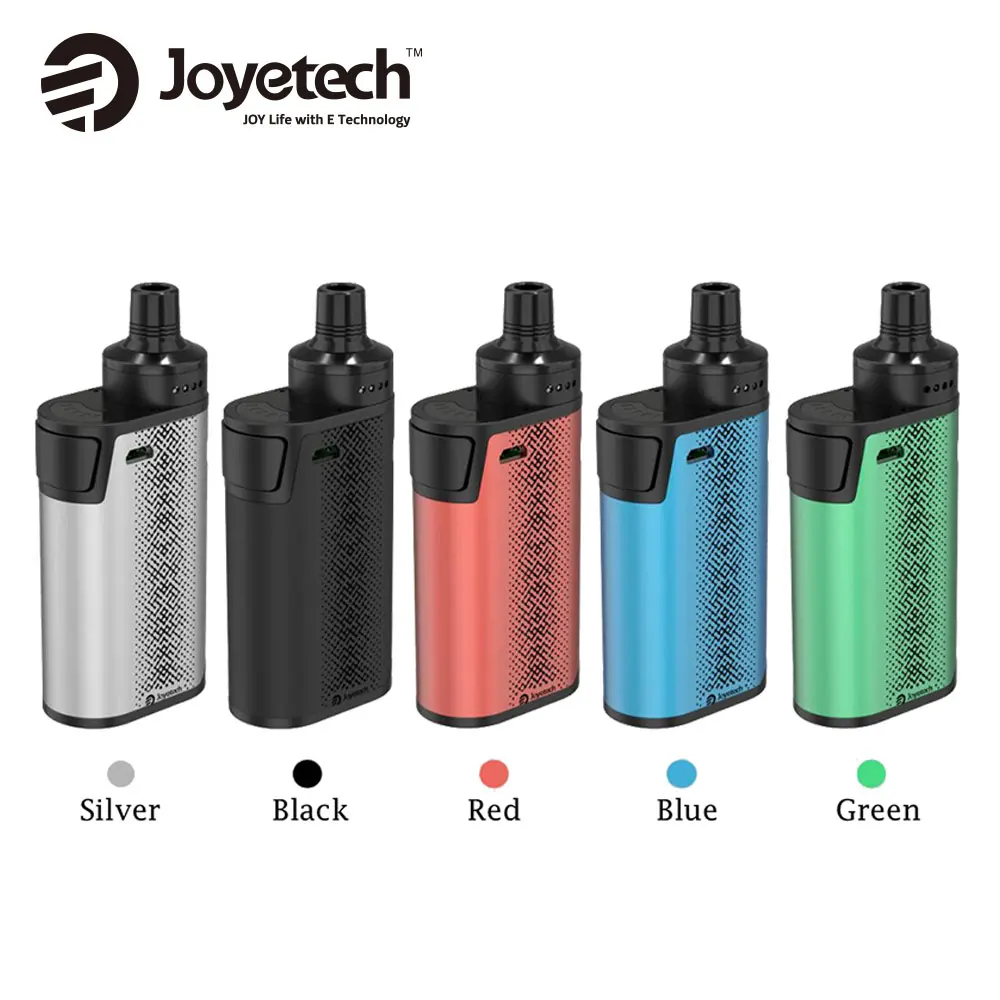 Оригинал Joyetech cubox AIO Starter Kit с 2000 мАч Батарея и 2 мл Ёмкость бак и 0.6ohm proc-бесплатная BF катушки max 50 Вт против эго AIO коробка