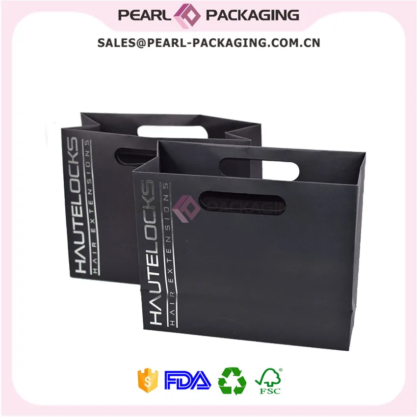 0 : Buy Retail Hair Packaging Shopping Bag, Custom Paper Shopping Bag with Custom ...