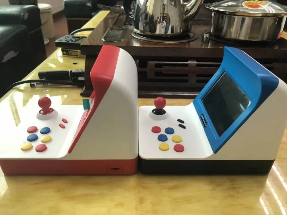 RS 07 NEOGEO Ретро аркадная портативная мини игровая консоль 64 бит 4 3 дюйма 16 Гб