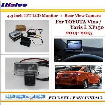 

Auto Camera For Toyota Vios Yaris L XP150 2013-2015 Car Reverse Rear Camera 4.3" TFT LCD Monitor Parking System