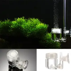 4 в 1 CO2 диффузор проверить Vavle количество пузырьков u-образная трубка присоска аквариум принадлежности для растений инструмент