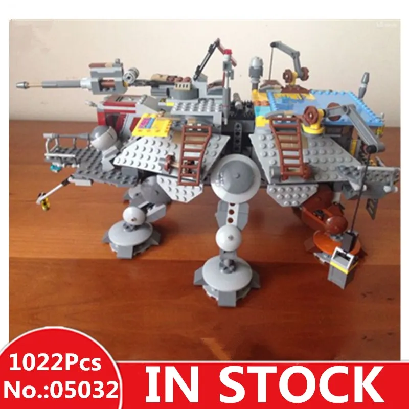 

H&HXY IN STOCK 05032 1022Pcs Star Captain Rex's AT-TE Wars Building Blocks Brick lepin model Toys Christmas boys Gifts 75157