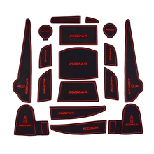 font b Car b font Cup Mat for HYUNDAI KONA font b Car b font