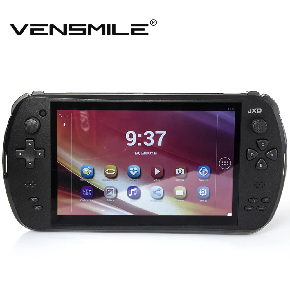 Оригинал JXD S7800B Геймпад Планшетный ПК Android 4.2 RK3188T Quad Core 7 inch 1280*800 IPS 2 ГБ/16 ГБ Двойная