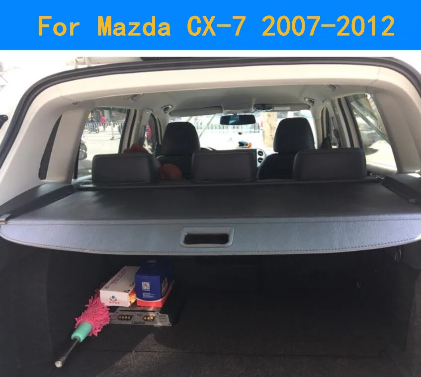 

JINGHANG Car Rear Trunk Cargo Cover Security Shield Screen shade Fits For Mazda CX-7 2007 2008 2009 2010 2011 2012