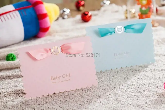 free shipping 12pcs lot newest design 3d cartoon baby shower 3d baby shower invitations