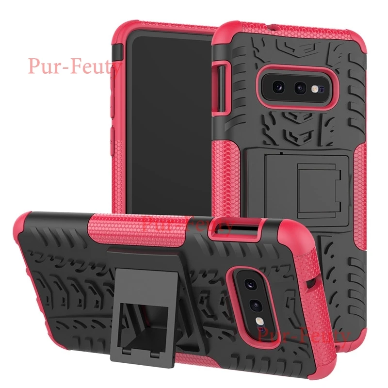Pink Чехол для samsung Galaxy S10e S 10e G970 G970FD G970K Модный чехол для телефона силиконовый защитный бампер для SM-G970K SM-G970FD - Цвет: Pink