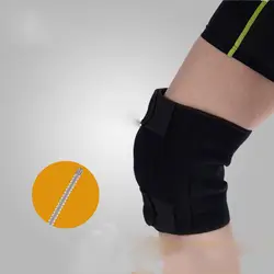 1 шт. Высокая эластопласт поддержка колена Мужская Резиновая повязка ремни противоскользящие дышащие противоударные наколенники защитное