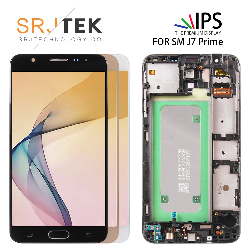 

Original Display for SAMSUNG Galaxy J7 Prime 2016 LCD Touch Screen Dual Hole With Frame G610 G610F G610M For SAMSUNG J7 Prime