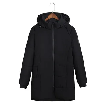 

Plus size 10XL 8XL 6X 2018 Soft Fabric Winter Men's Jacket Thickening Casual Cotton Jackets Winter Long Parka Men Brand Clothing
