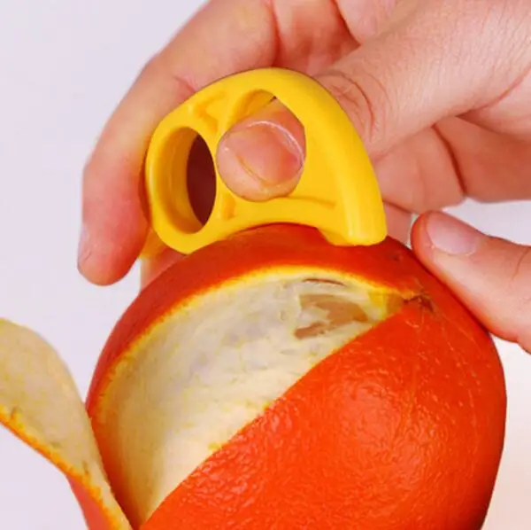 

Hot Sale Fashion Orange Peelers Zesters Opener practical Lemon Fruit Slicer Fruit Stripper Opener Fruit & Vegetable Cooking Tool