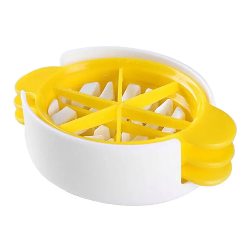 

3 in 1 Cooking Egg Cutter Kit Plastic Egg Slicer Case Flower Shape Cutting Eggs Slicing Edges Mold drop shipping