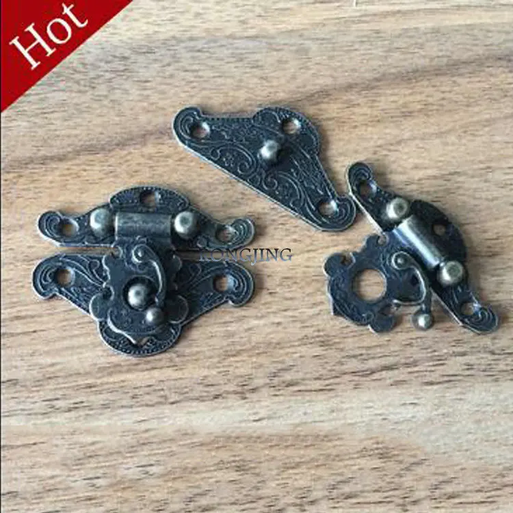 Buy New 10pc Antique Jewelry Box Clasp Hook Lock Hasp