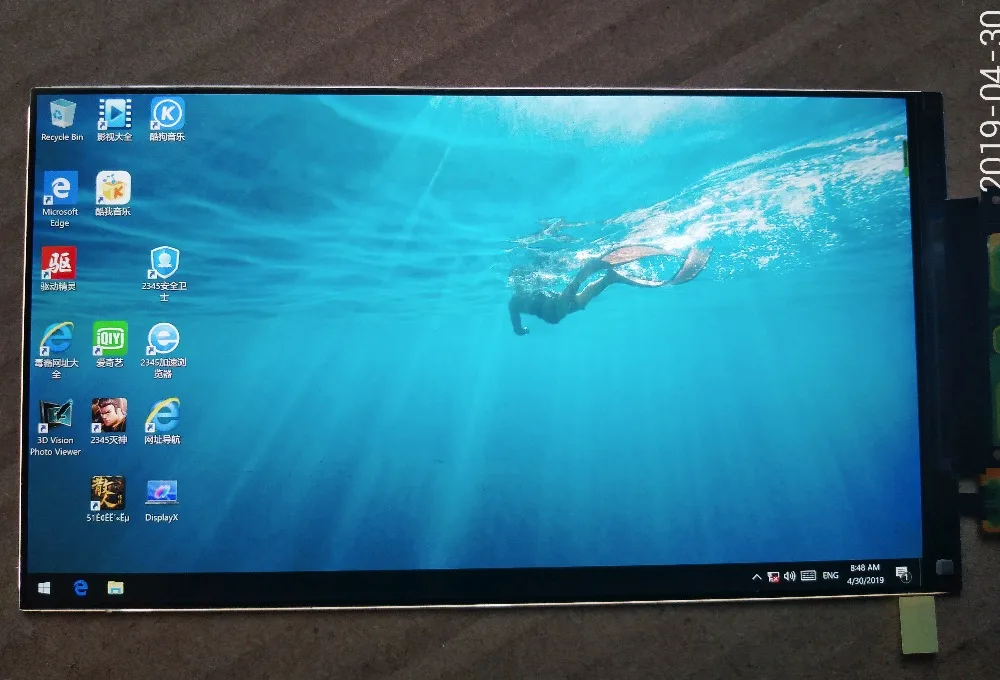 Mipi para Hdmi Lcd para Cura de Luz-impressora Kit de Exibição Ls055r1sx04 para Impressão Polegada Kit 3d Lcd 5.5 1440*2560 2 k - Imagem 5