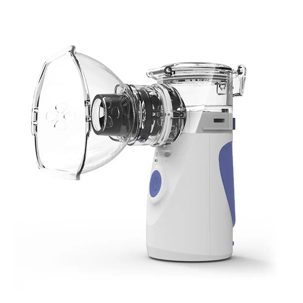 المحمولة يستنشق البخاخات الصمت بالموجات فوق الصوتية inalador nebulizador الأطفال الكبار قابلة للشحن Automizer للرعاية الصحية المحمولة