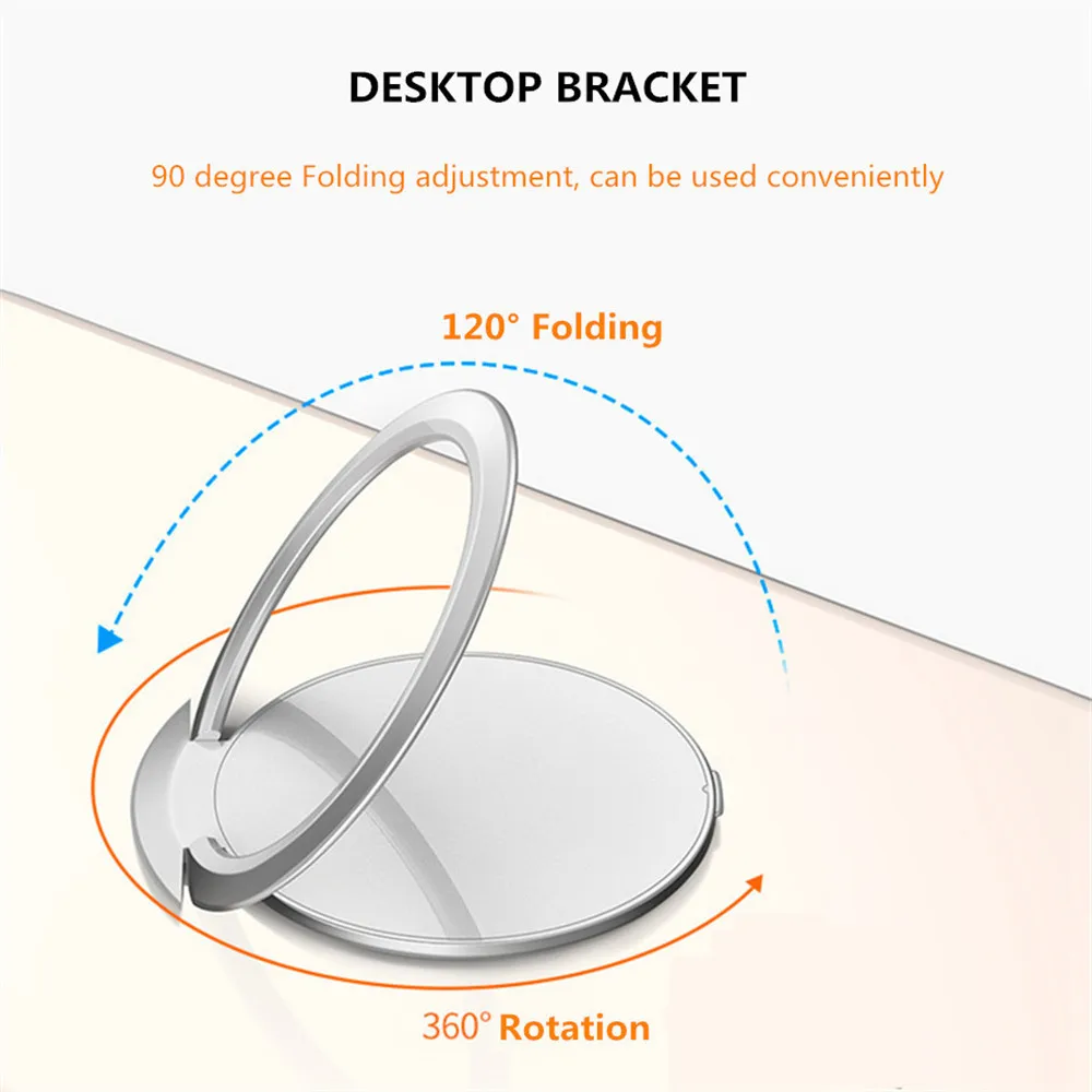 Finger Ring Smartphone Mobile Phone Stand Holder For iPhone XS Max Huawei Samsung Xiaomi Ultra Thin Smart Phone Car Mount Stand