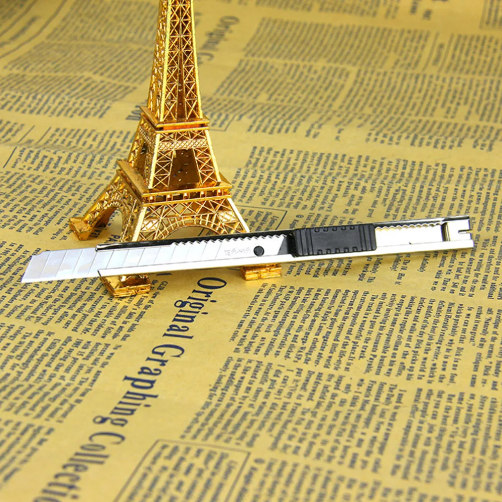 TENWIN 6101 из нержавеющей стали, художественный нож, художественные принадлежности для офисных студентов, школьная бумага, искусство, DIY нож