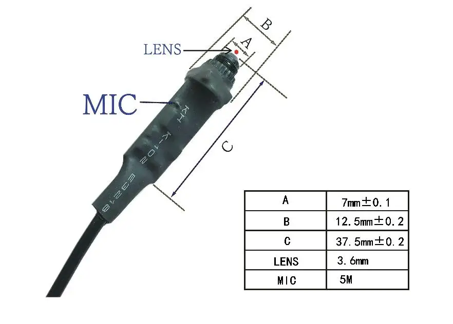 Мини 1080 МП AHD P Bulletultra маленькая конусная линза Sony IMX323 HD 4 в 1 камера AHD/TVI/CVI/CVBS/ 940nm