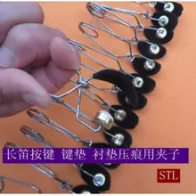 16 шт. флейта Ремонт Инструменты колодки зажим ремонт части